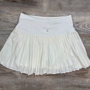 NWT Athleta Women's White Jupe Short Advantage Skort, Size XS